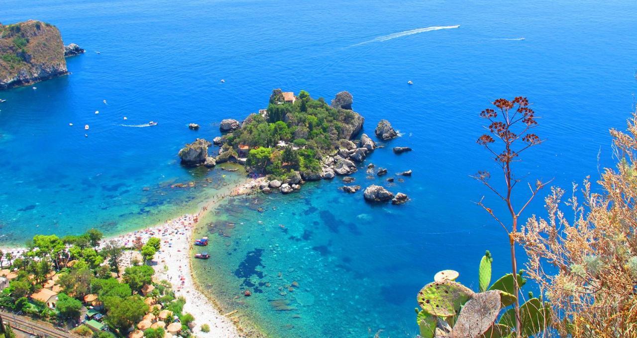 Greek Theater - Sea View Apartment Taormina Eksteriør bilde