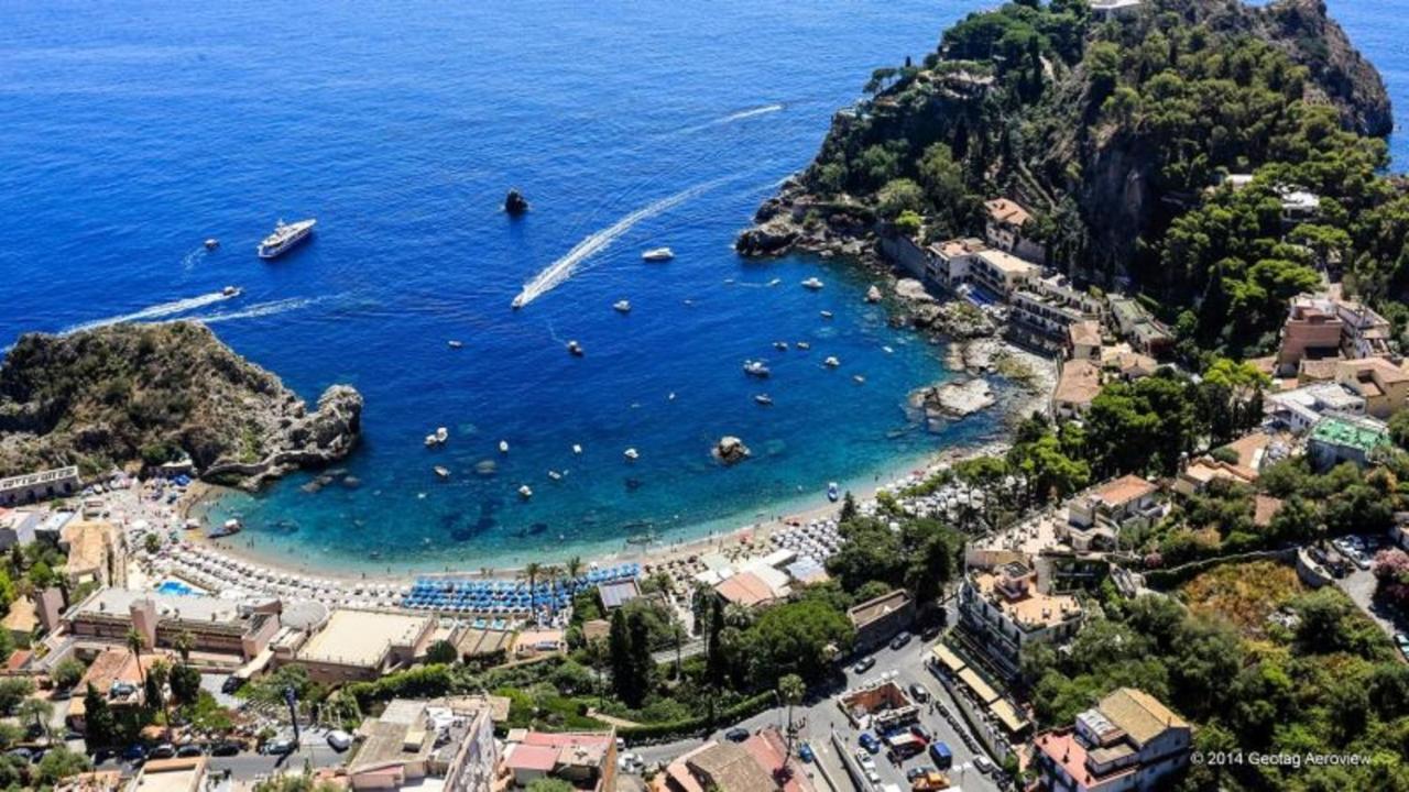 Greek Theater - Sea View Apartment Taormina Eksteriør bilde