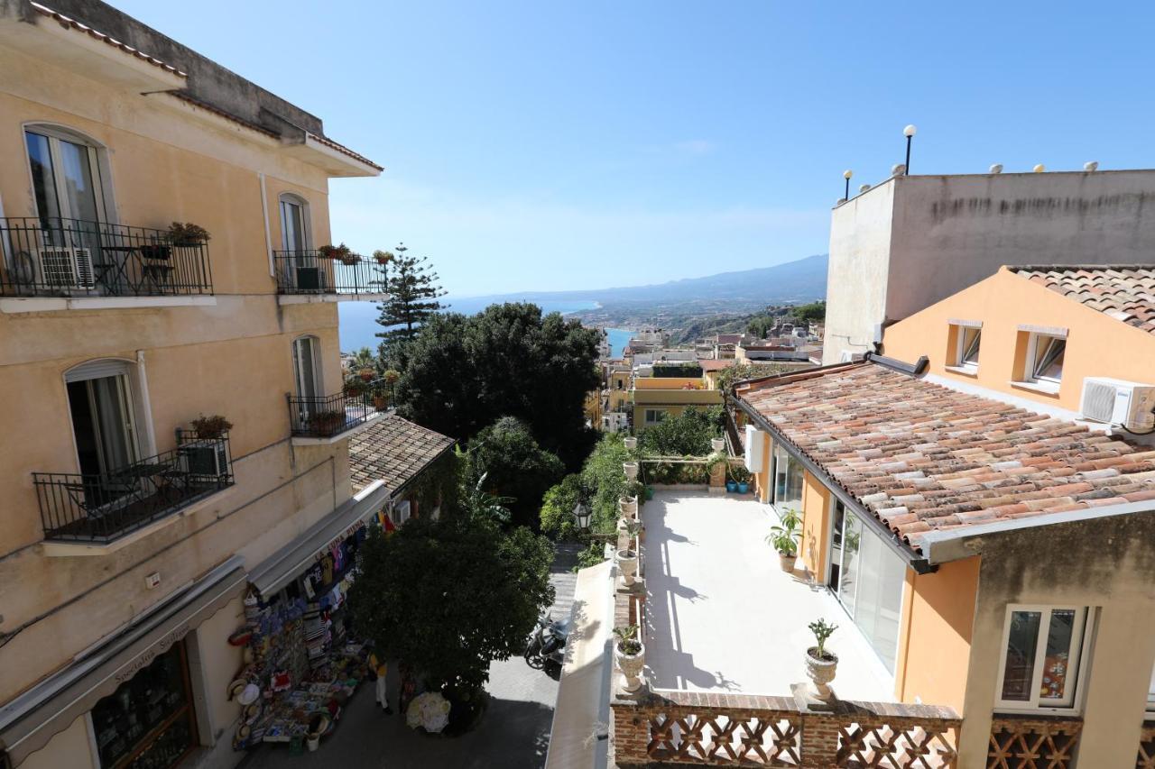 Greek Theater - Sea View Apartment Taormina Eksteriør bilde