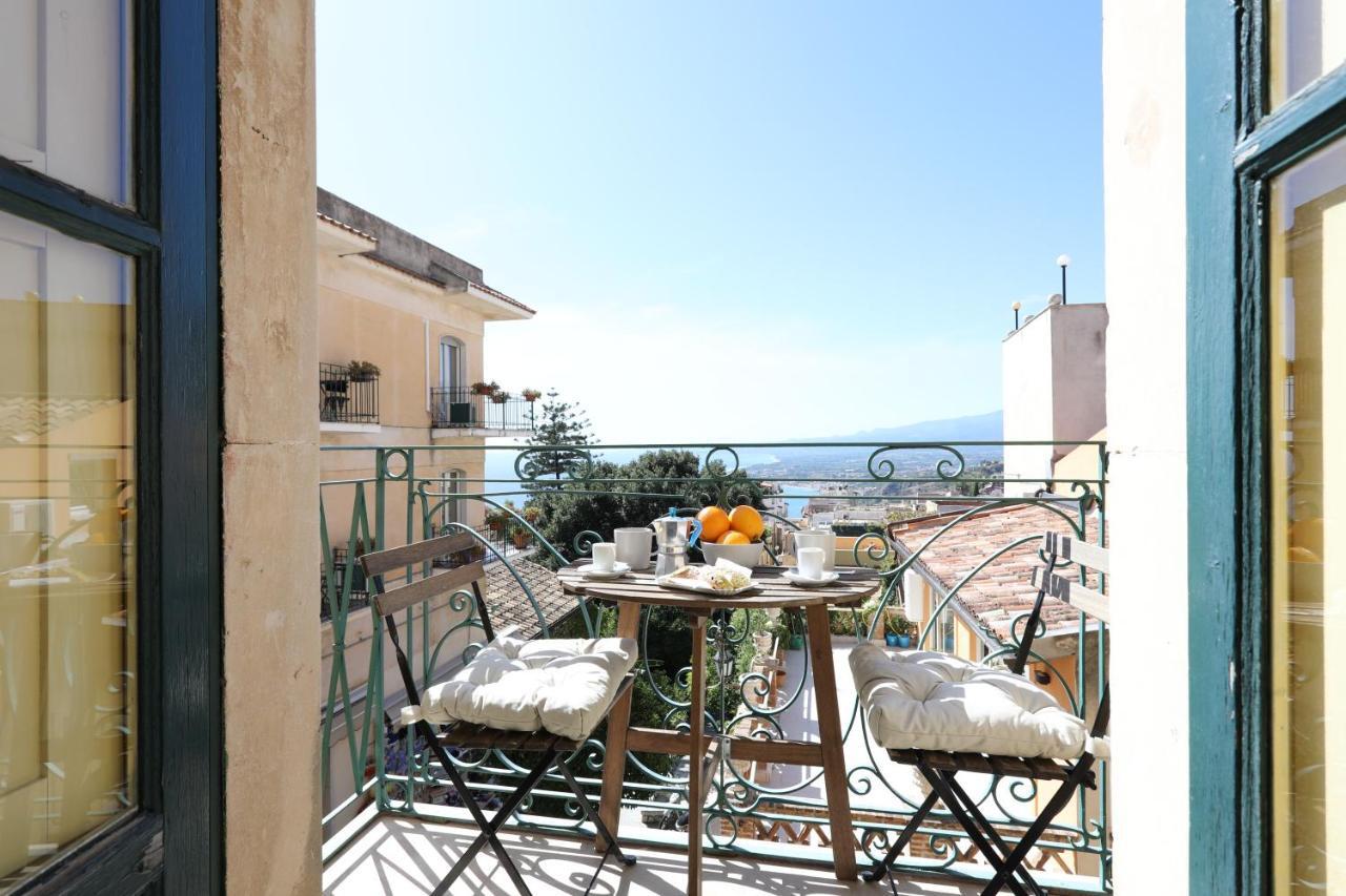 Greek Theater - Sea View Apartment Taormina Eksteriør bilde